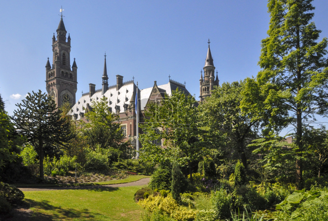 "Peace Palace" stock image