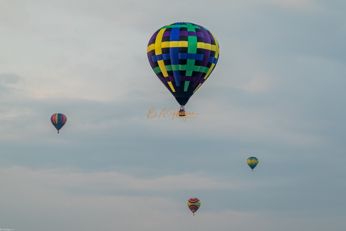 "Flying High" stock image