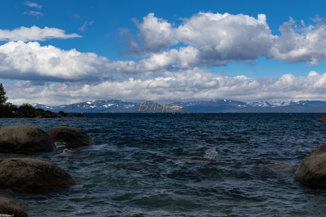 "Lake Tahoe" stock image
