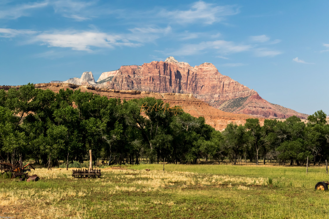 "View from Grafton Nevada" stock image