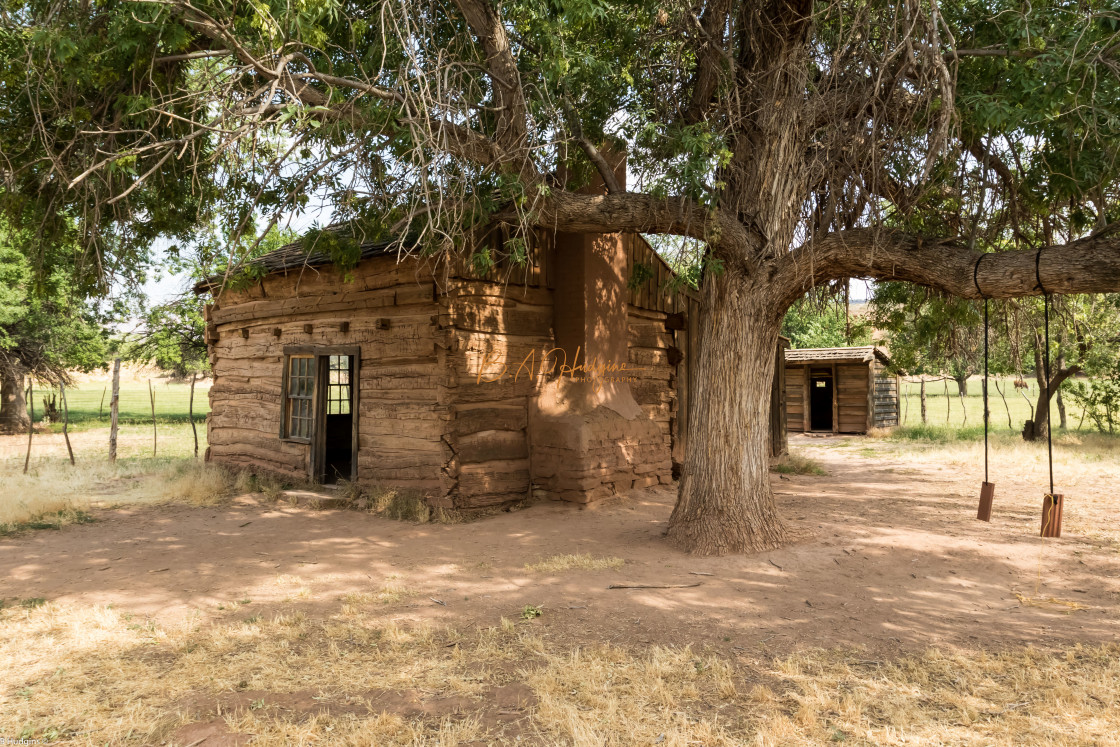 "Grafton Nevada Cabin" stock image