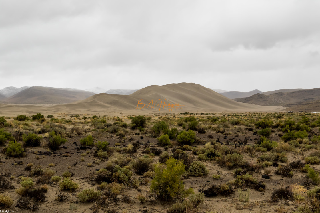 "View from Route 50 Nevada" stock image