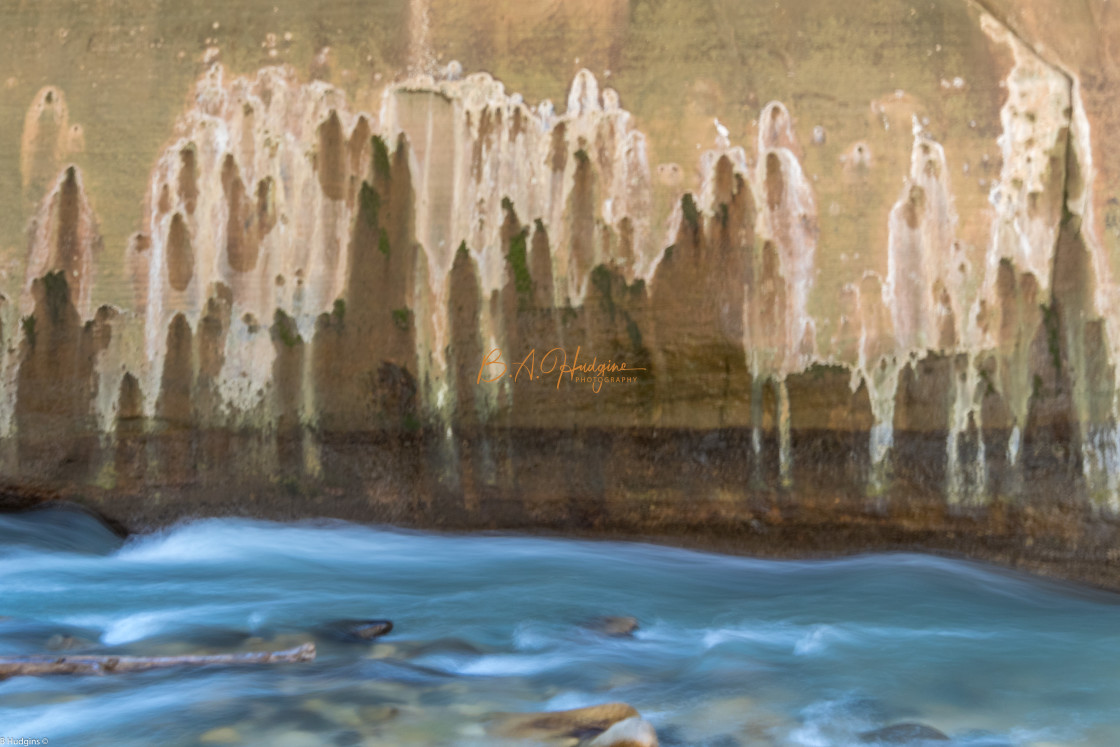 "Virgin River Utah" stock image