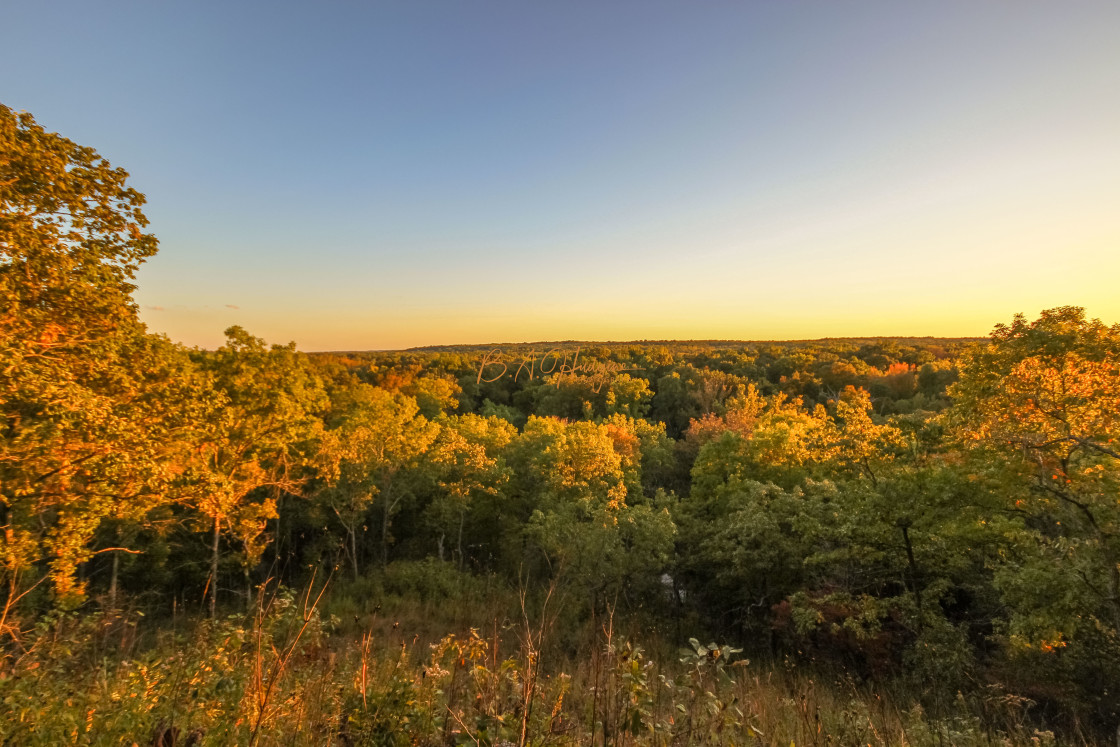 "Shawnee Fall Colors" stock image