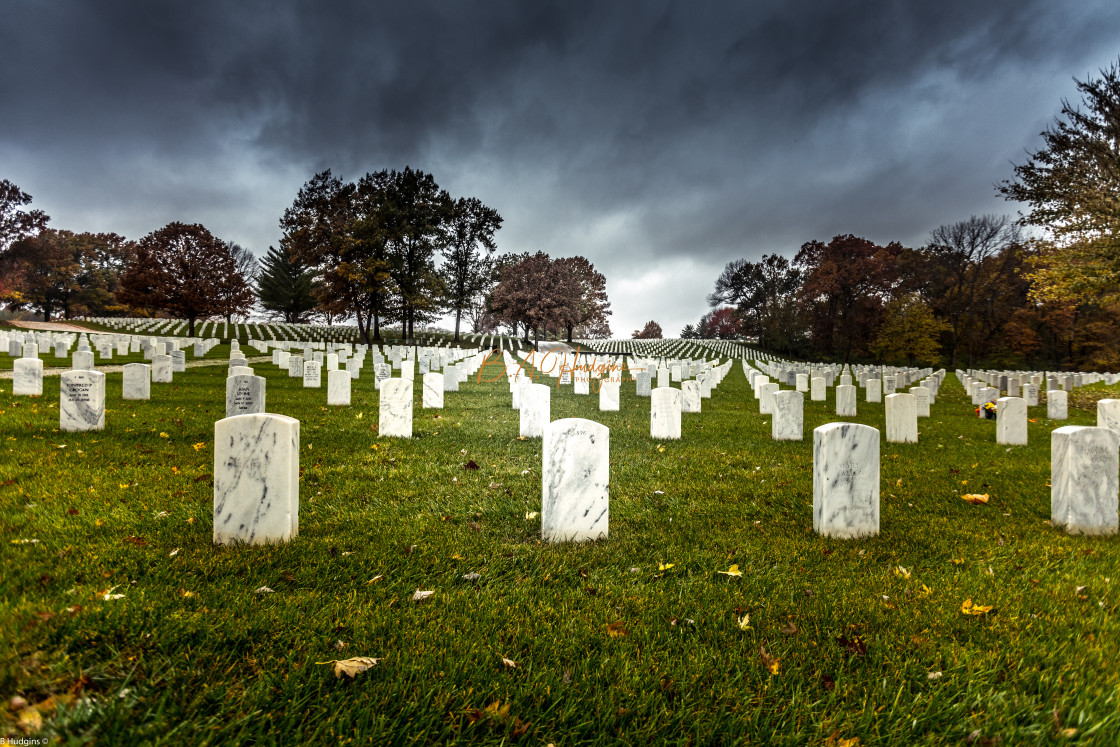 "Camp Butler National Cemetery" stock image