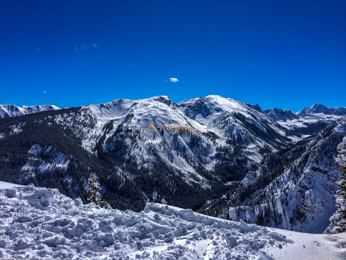 "Highlands Bluebird Day" stock image