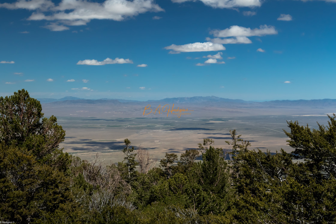 "Utah from Great Basin" stock image