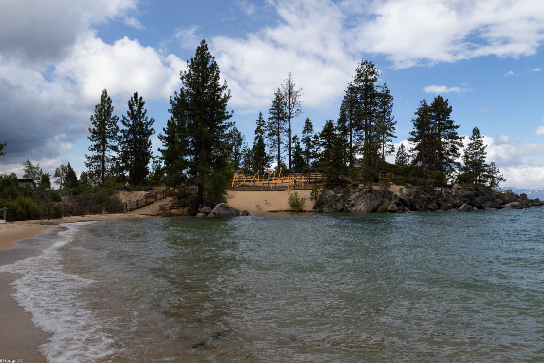 "Sand Harbor Lake Tahoe" stock image