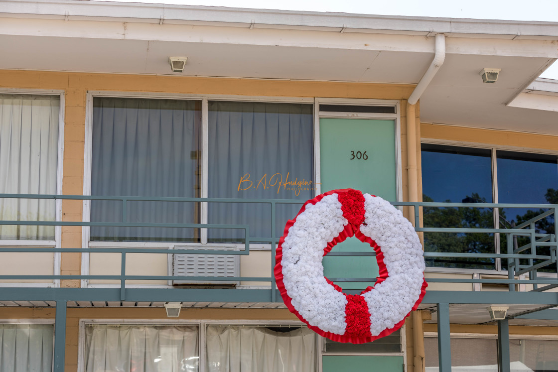 "Martin Luther King Motel Room" stock image