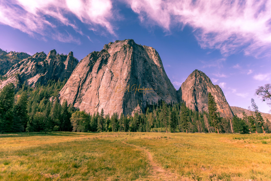 "Yosemite Valler" stock image