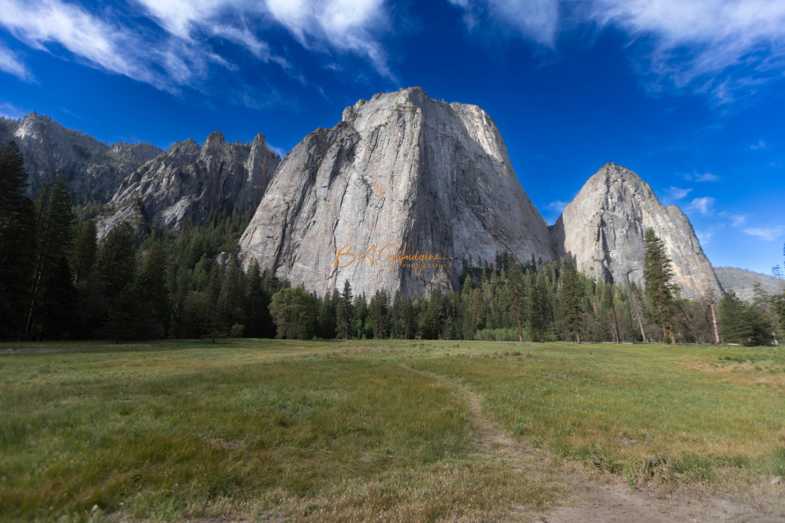 "Yosemite Valley" stock image