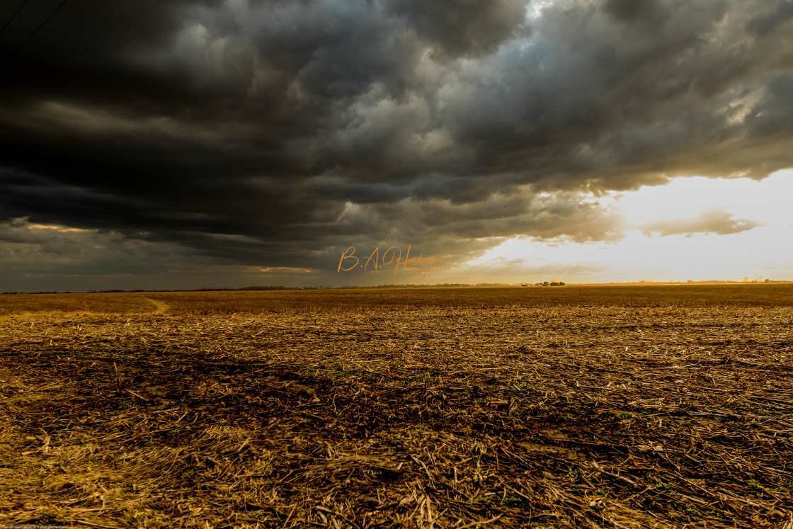 "A moving front" stock image