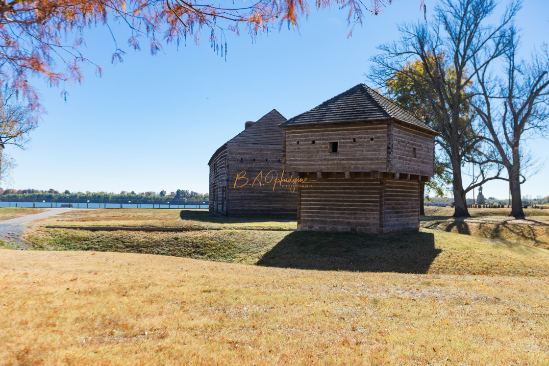 "Fort Massac Metropolis Illinois" stock image