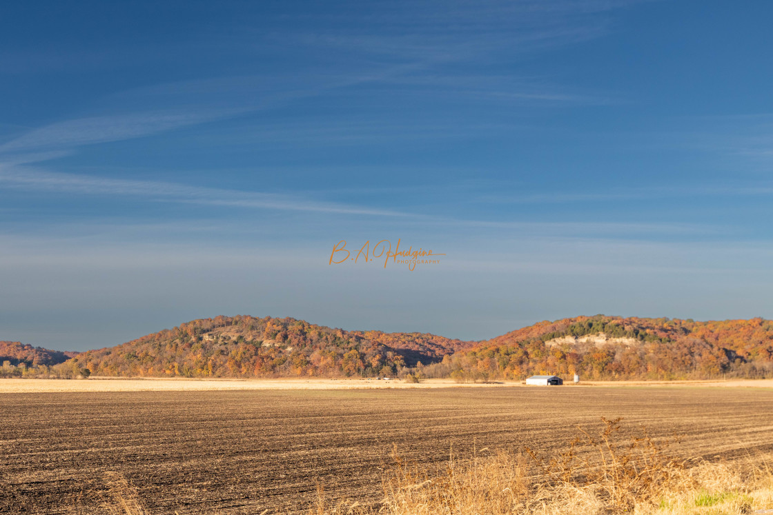 "Southern Illinois Bluffs" stock image