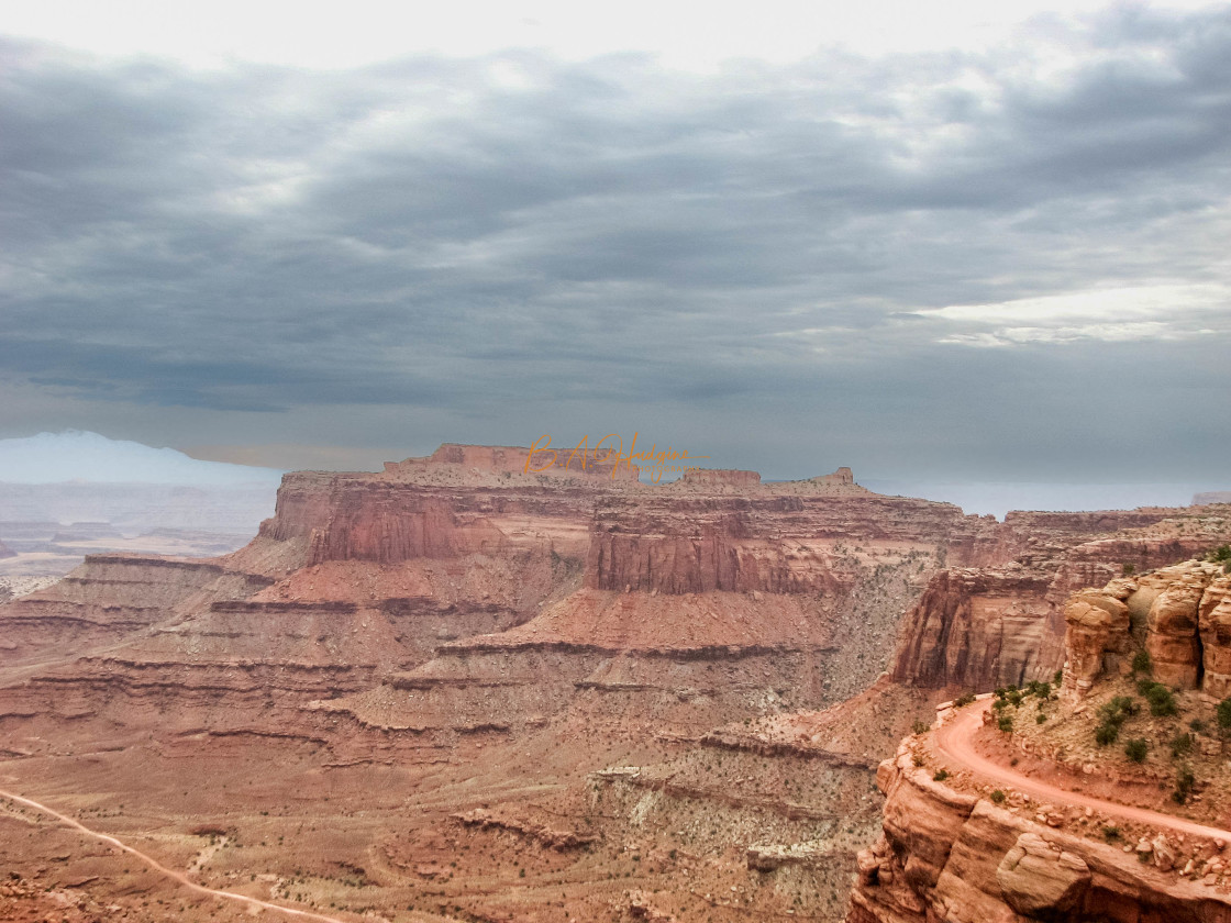 "Canyon Lands Vista" stock image