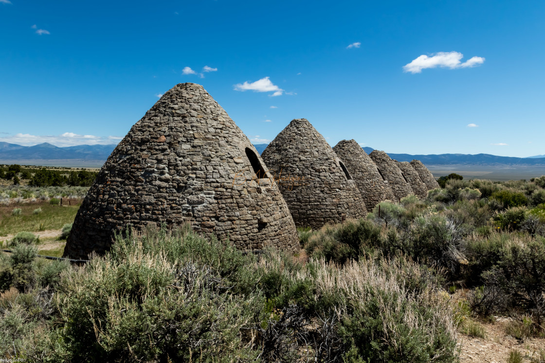 "Ward Charcoal Ovens" by Budd Hudgins - $15.90 "Ward Charcoal Ovens" stock image