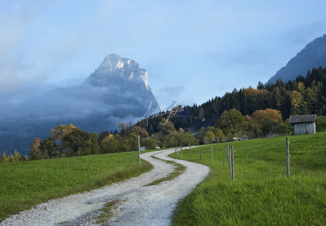 "A Walk" stock image