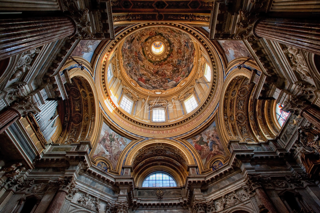 "Sant'Agnese" stock image