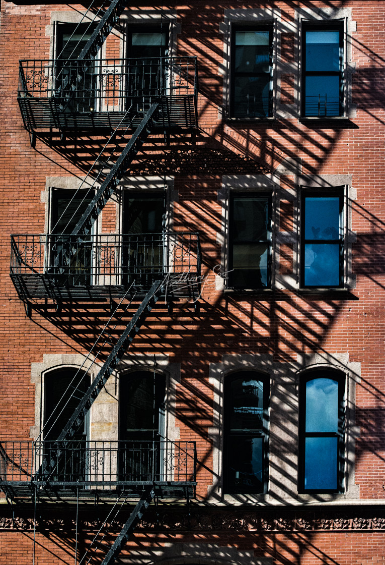 "Fire Escape" stock image