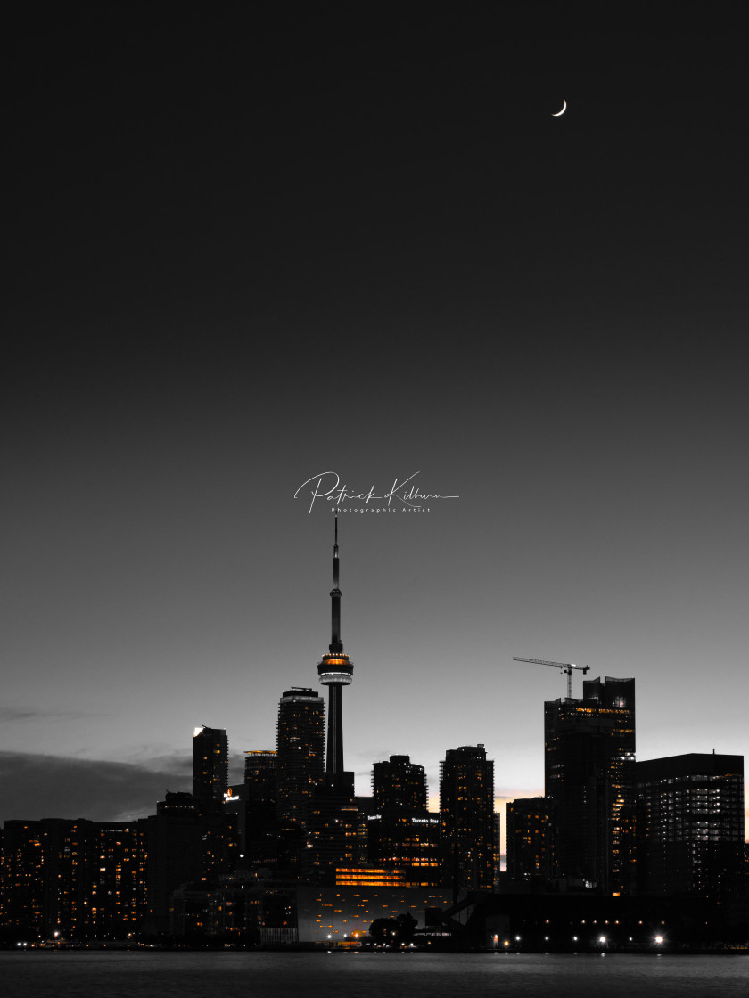 "Toronto Night" by Patrick Kilburn - $107.49 "Toronto Night" stock image