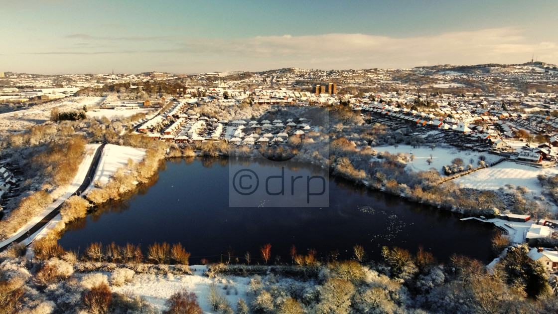 "Saltwells Nature Reserve in Winter" by Davidrobertphotography - £2.50 "Saltwells Nature Reserve in Winter" stock image