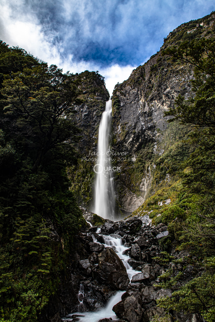 "The Devil's Punchbowl" stock image