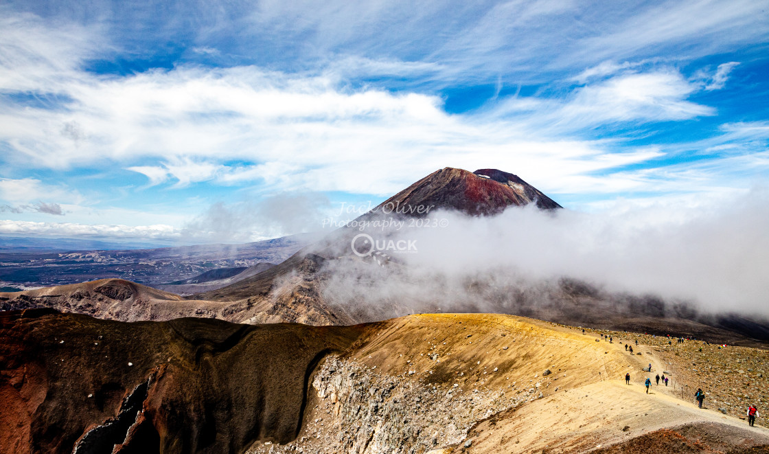 "Mt Ngauruhoe" stock image