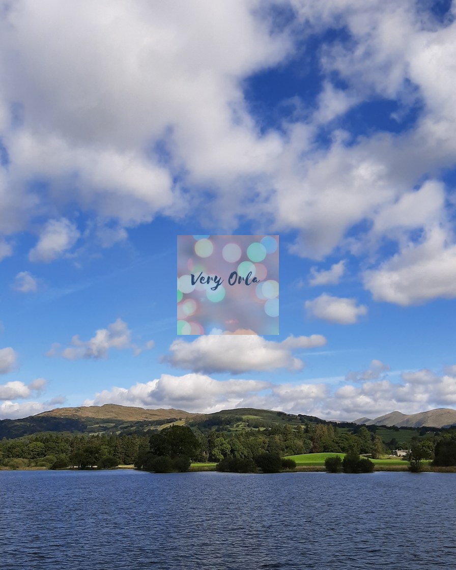 "Lake Windermere" stock image