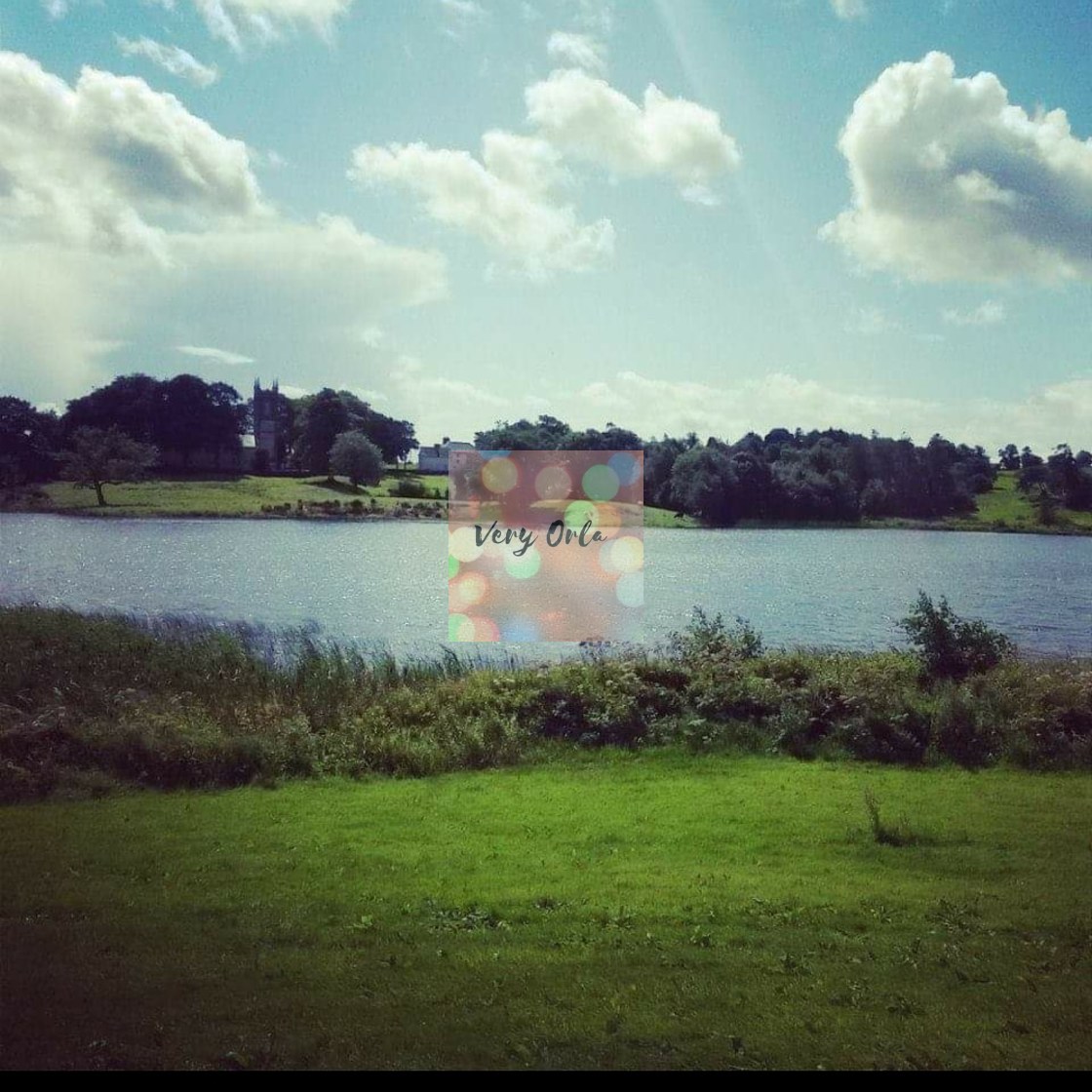 "Carrigallen Lake. County Leitrim" stock image