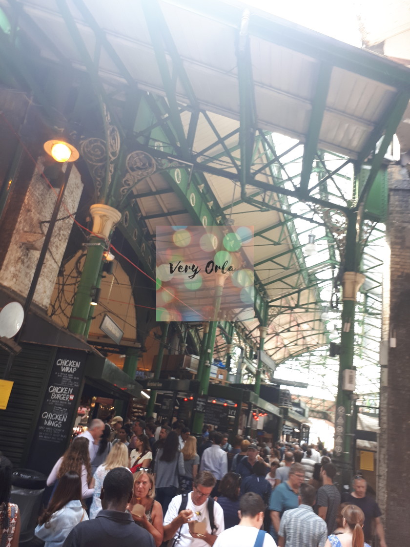 "Borough Market London" stock image