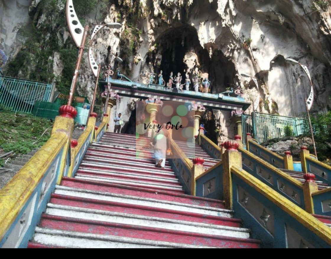 "Batu Caves, Holy Man, Malaysia" stock image