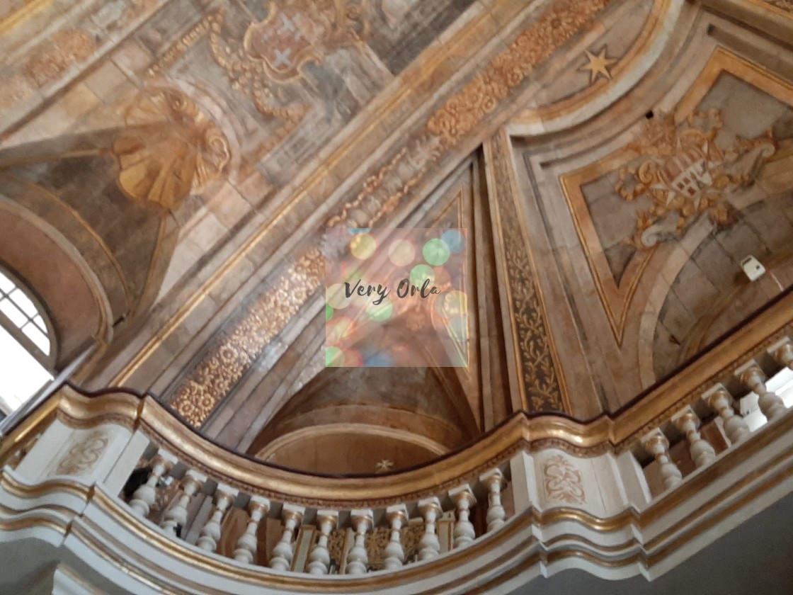 "Artistic Ceiling in Malta" stock image