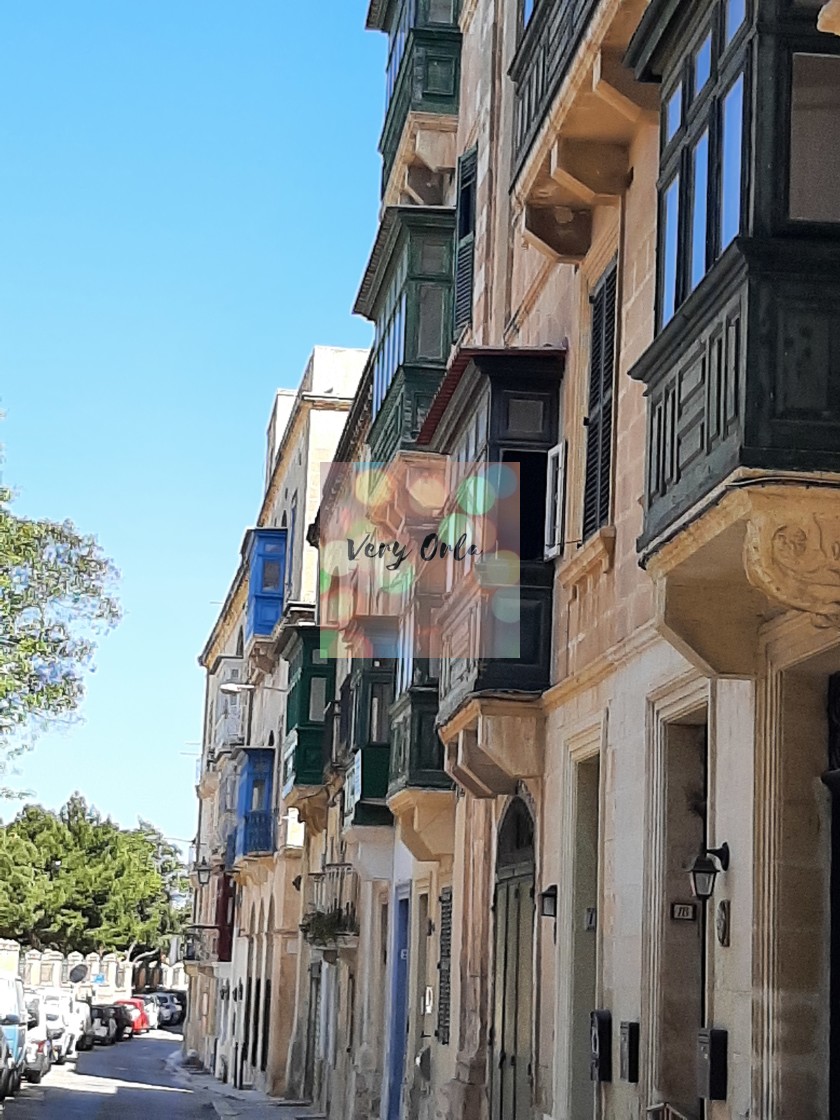 "Balconies" stock image