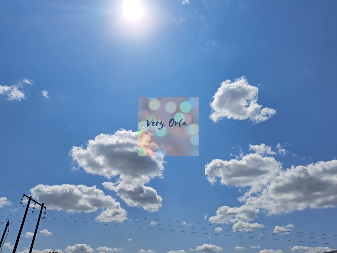 "Clouds" stock image