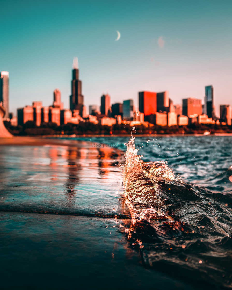 "Chicago Lakefront" stock image