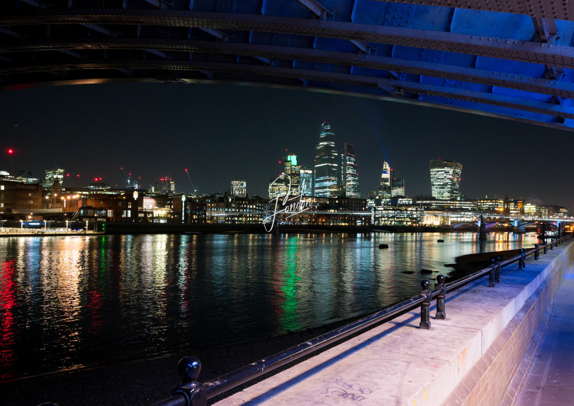 "London lights" stock image