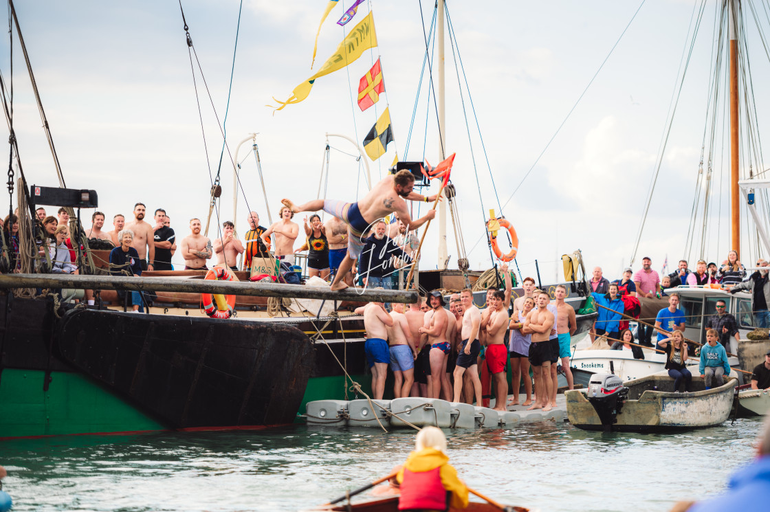 "Greasy pole 2021 (6)" stock image