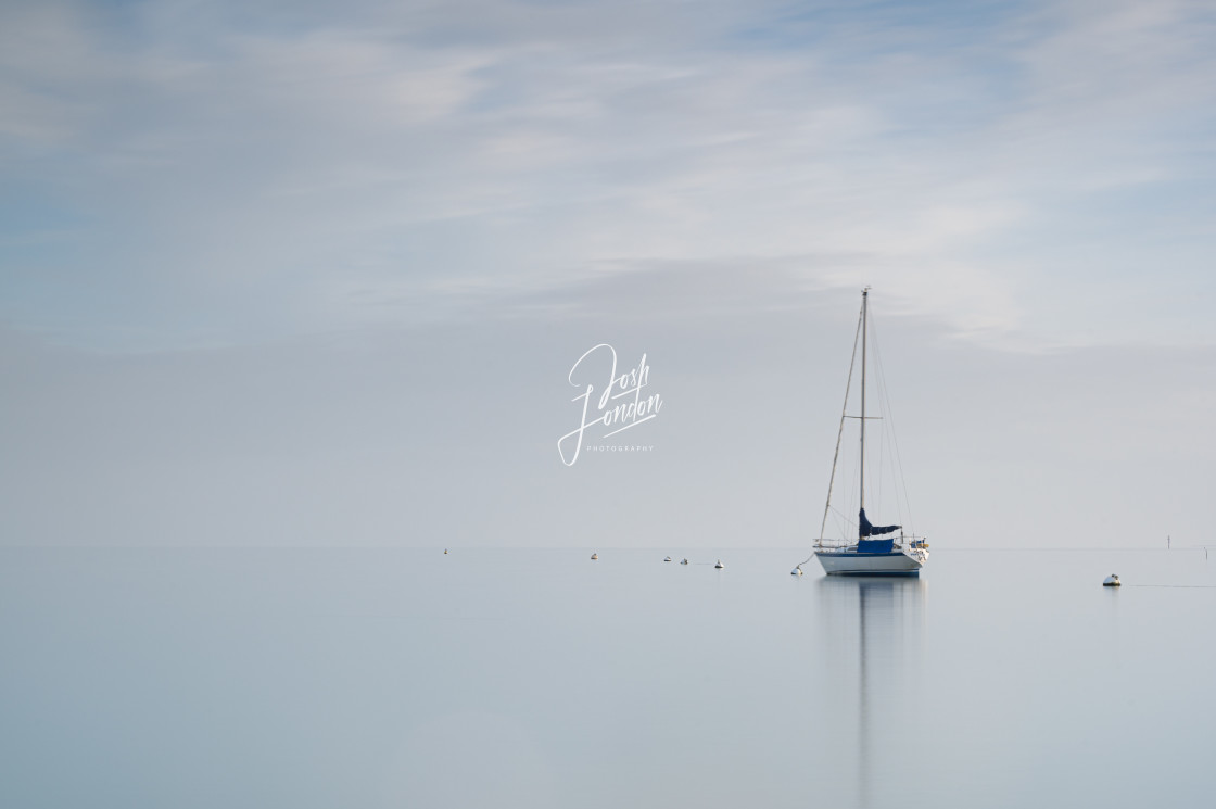 "Blue skys Shingle point" stock image