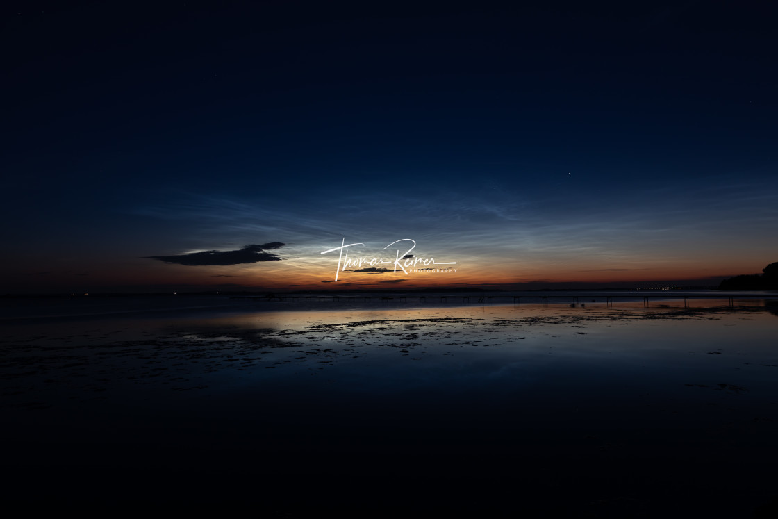 "Noctilucent Clouds performing a nightly spectacle over Roskilde" by Thomas Reimer - $12.70 "Noctilucent Clouds performing a nightly spectacle over Roskilde" stock image