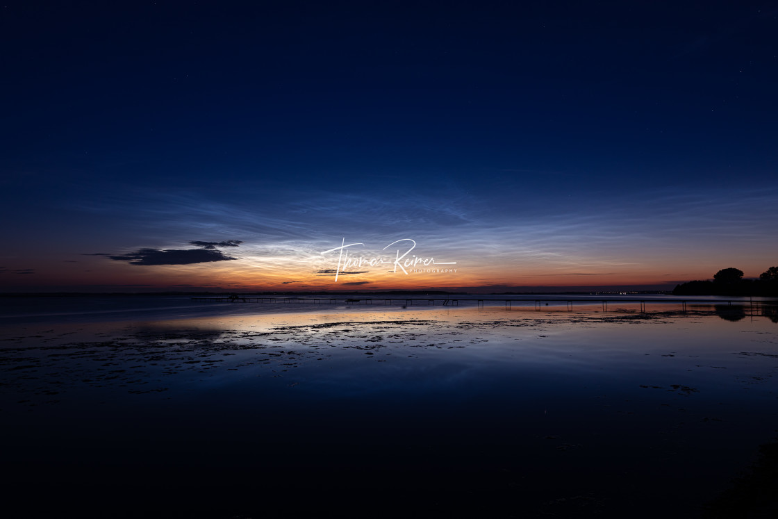 "Noctilucent Clouds performing a nightly spectacle over Roskilde" by Thomas Reimer - $12.70 "Noctilucent Clouds performing a nightly spectacle over Roskilde" stock image