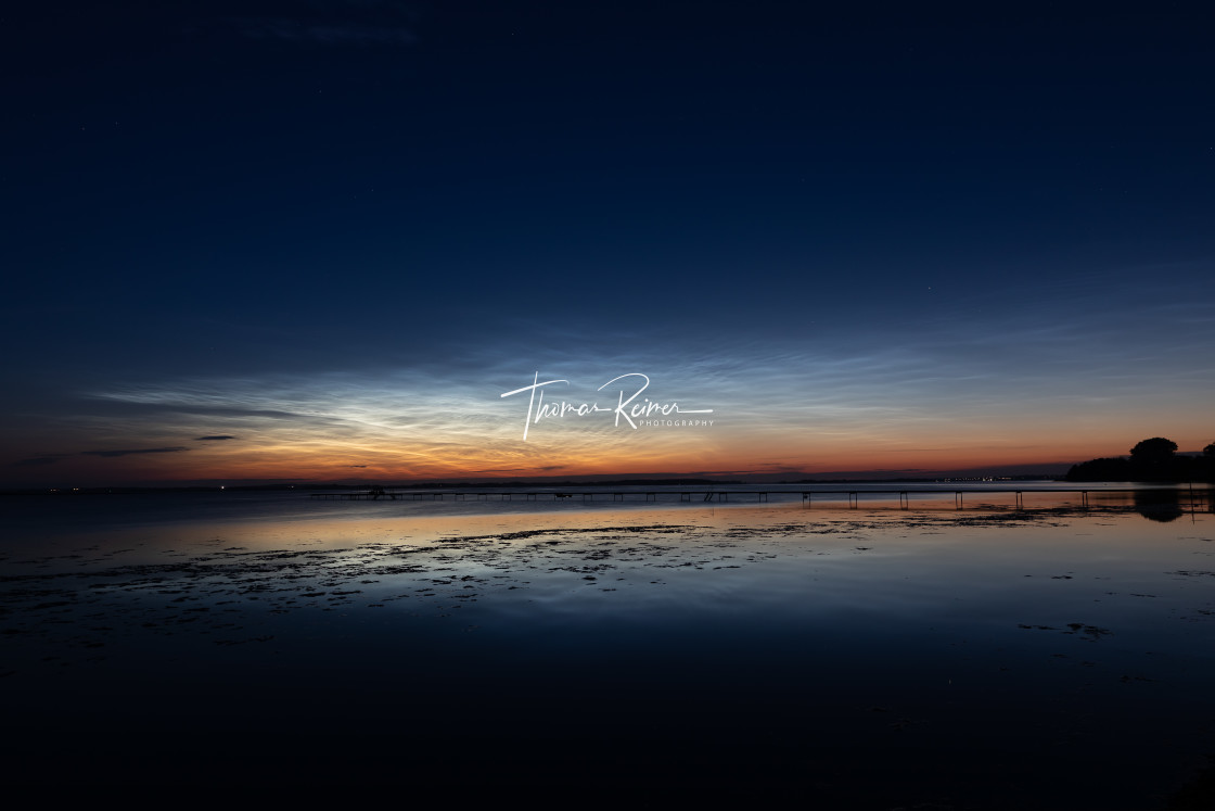 "Noctilucent Clouds performing a nightly spectacle over Roskilde" by Thomas Reimer - $12.70 "Noctilucent Clouds performing a nightly spectacle over Roskilde" stock image
