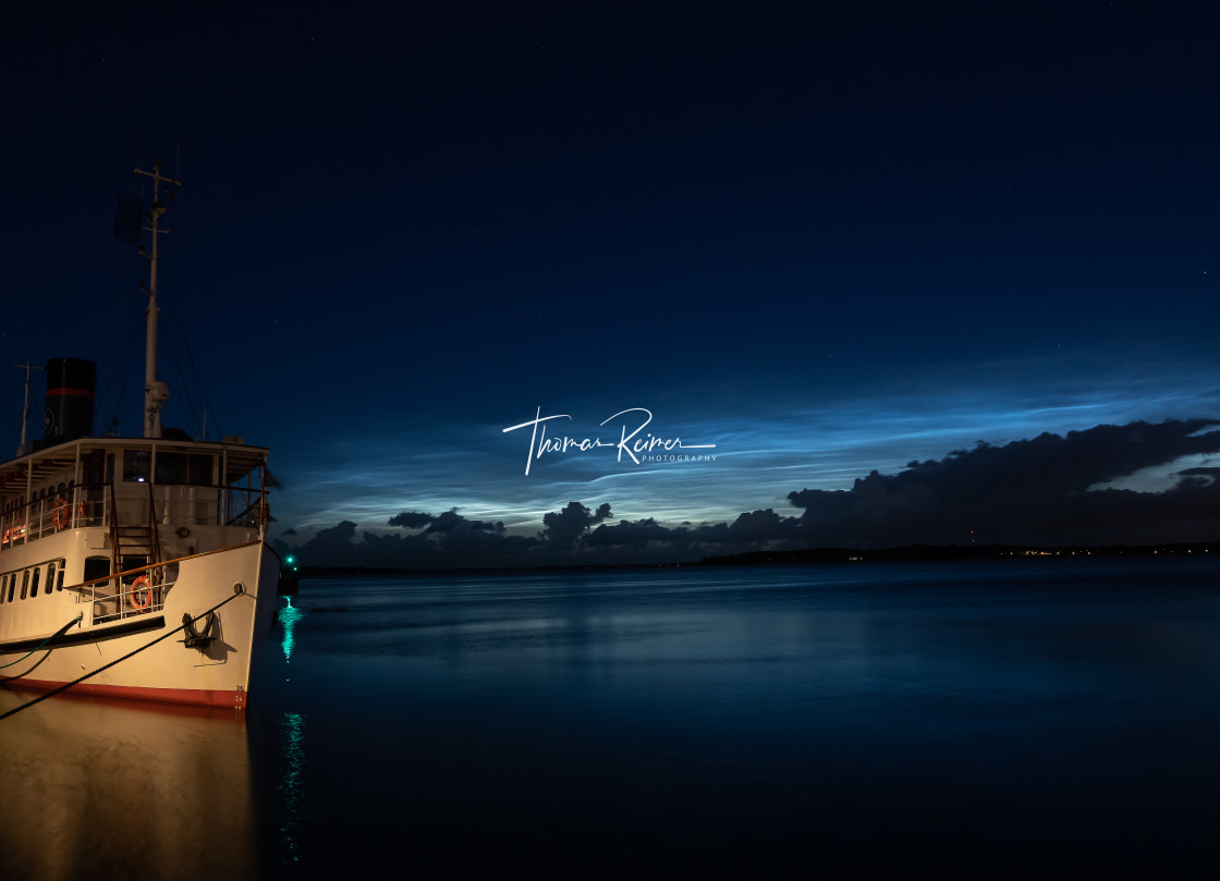 "Noctilucent Clouds performing a nightly spectacle over Roskilde" by Thomas Reimer - $12.70 "Noctilucent Clouds performing a nightly spectacle over Roskilde" stock image