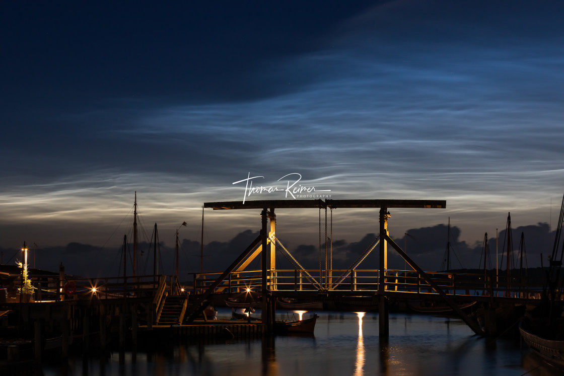 "Noctilucent Clouds performing a nightly spectacle over Roskilde" by Thomas Reimer - $12.70 "Noctilucent Clouds performing a nightly spectacle over Roskilde" stock image