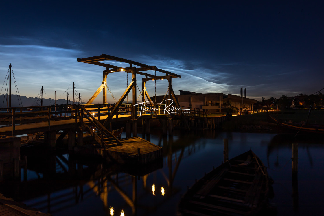 "Noctilucent Clouds performing a nightly spectacle over Roskilde" by Thomas Reimer - $12.70 "Noctilucent Clouds performing a nightly spectacle over Roskilde" stock image