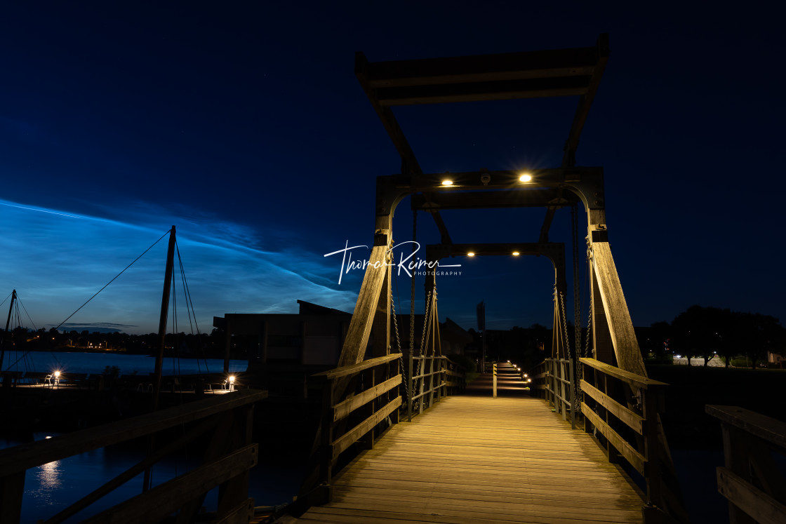 "Noctilucent Clouds performing a nightly spectacle over Roskilde" by Thomas Reimer - $12.70 "Noctilucent Clouds performing a nightly spectacle over Roskilde" stock image