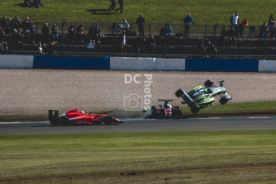 "MSA Formula Ford crash" by Ian Barstow - $12.55 "MSA Formula Ford crash" stock image