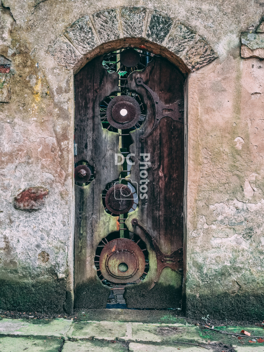 "Old door" stock image