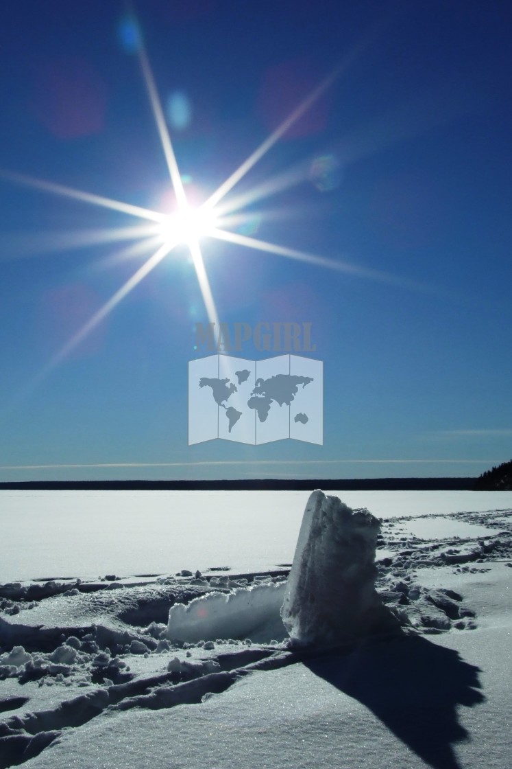 "Winter Sun" stock image