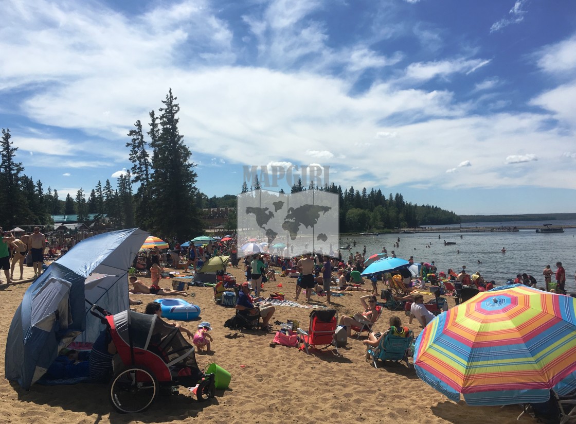 "Full Beach" stock image