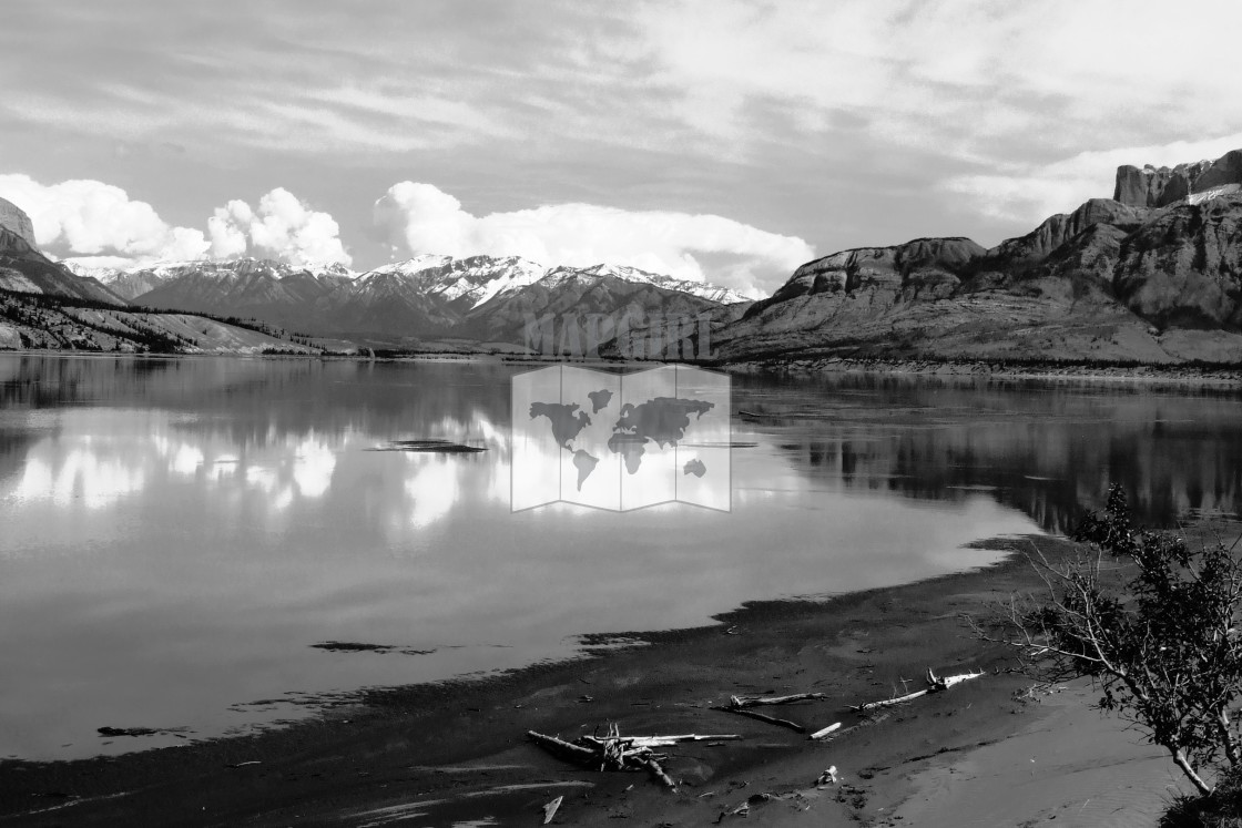 "Athabasca River" stock image